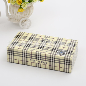 可定制广告盒装纸巾广告抽纸 厂家直销长方形餐纸盒各类规格设计