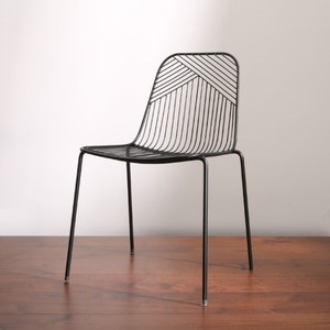 户外铁艺椅子靠背网格椅北欧简约原创实心户外艺术loft个性休闲椅