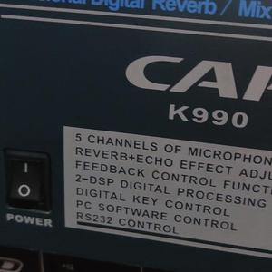 卡福CAF专业前级DSP效果器K-990,成色8成新左右实物