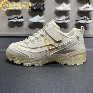 Skechers斯凯奇新款女大童透气熊猫鞋老爹鞋水晶底运动鞋314969L