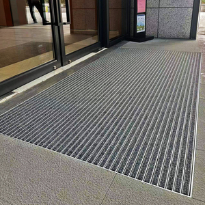 铝合金地垫嵌入式金属地毯商场店面防尘防滑定制立得美进门蹭脚垫