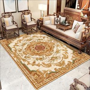 欧式地毯客厅沙发茶几毯美式加厚奢华家用卧室满铺床边地垫大面积