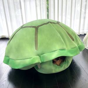 乌龟壳抱枕可穿戴公仔睡觉睡袋玩偶毛绒巨型懒人人穿超大龟壳沙发