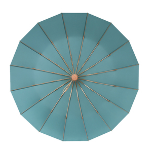 十六骨日系伞复古超轻三折叠大号双人太阳伞两用晴雨伞男士女生