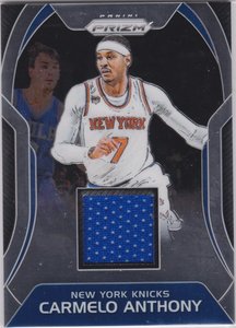 NBA球星卡 Panini Prizm 尼克斯队 卡梅隆 安东尼 球衣卡