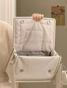 软皮包包女2024斜跨女包腋下云朵包大容量高级感通勤托特包子母包