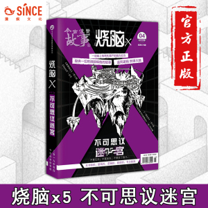 漫娱 正版烧脑x5不可思议迷宫 马汝为等著 脑洞w系列书兄弟篇烧脑x系列书第五部 逻辑剧情控悬疑解谜冒险小说