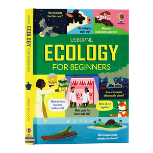 Usborne初学者读懂生态学英文原版 Ecology for Beginners 儿童绘本知识百科科学科普读物彩色插图精装尤斯伯恩