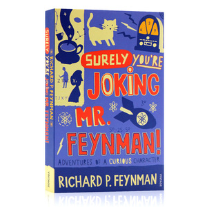 现货 别逗了/别闹了费曼先生英文原版正版 Surely You're Joking Mr Feynman 阿信书单 RP费曼 英文版进口书籍 物理学