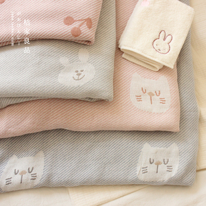 自用柔软a类婴儿级毛巾毯竹纤维纯棉外贸水洗床单盖毯空调毯成品
