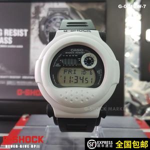 casio卡西欧G-SHOCK男女手表G-001BW-1防水时尚潮流黑白色