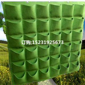 垂直绿化种植毯植物墙墙体种植袋阳台毛毡植物袋绿植挂袋种花容器