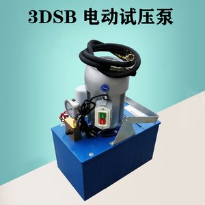 管道压力试验泵 3DSB-6.3手提式电动试压泵 消防管打压泵 测漏泵