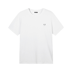 雅戈尔旗下潮流男装GY品牌夏季男女同款胸前趣味印花纯色短袖T恤