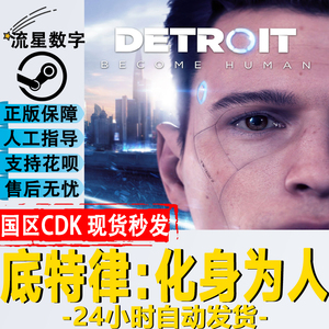 Steam正版 激活码KEY底特律：化身为人Detroit Become Human 变人