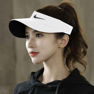 Nike耐克男女帽夏季新款网球帽户外遮阳帽女无顶帽鸭舌男士空顶帽