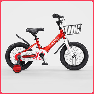 永久儿童自行车3-6岁女孩14-18寸小孩脚踏车子男孩中大童带辅助轮