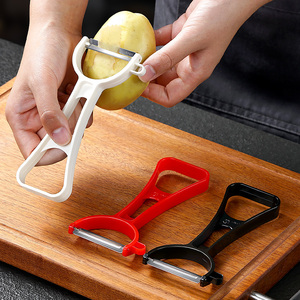 日本进口削皮刀厨房多功能水果土豆刮皮器家用不锈钢削苹果器刨刀