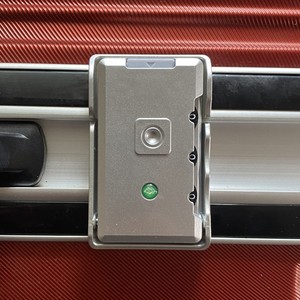 行李箱配密码锁扣锁拉杆箱维修银色箱子配件按锁密码箱锁配件锁扣