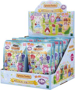 最新款日本森贝儿童话系列宝宝男女孩过家家玩具仿真玩偶礼物盲盒