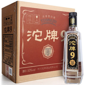 沱牌舍得酒 沱牌9 T88 50度 480ml*6瓶 整箱装 浓香型纯粮白酒