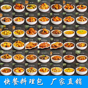 速冻料理包调理包预制菜速食菜菜肴包东北厂家直销加热即食小碗菜