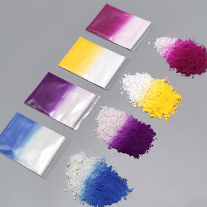 光变粉材料遇太阳变色UVC紫外线显色史莱姆颜料原装进口有机