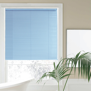 百叶窗防水S型拉珠 PVC铝轨道遮光卷帘厨房办公室卫生间定制窗帘