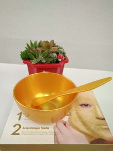 韩国香蒲丽黄金面膜碗勺DIY面膜制作工具10个包邮