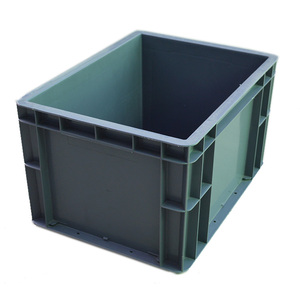 保定鼎瑞厂家销售塑料周转箱汽车配件收纳箱工业灰色零件包装箱