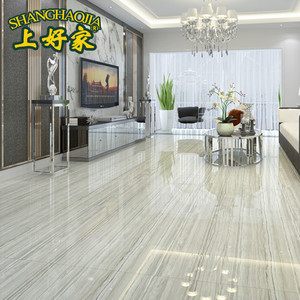 灰木纹地砖客厅地板砖800X800全抛釉灰色金刚石瓷砖防滑耐磨600砖