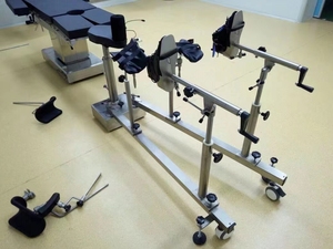 骨科牵引架 下肢手术固定牵引器 落地式不锈钢医院手术室悬空牵引