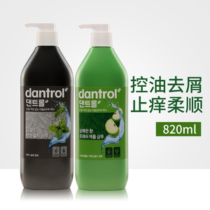 韩国爱茉莉丹翠柔dantrol控油去屑止痒柔顺洗发水820ml