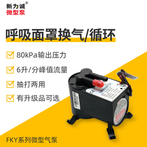 新为诚厂家电动隔膜泵包邮正压气泵24v12v微型真空泵FKY8006保1年