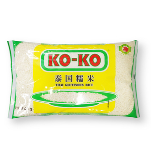 KOKO泰国进口糯米2KG/包包粽子煮粥甜品芒果糯米饭食材原料