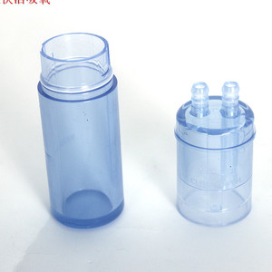 家用制氧机清洁过滤湿化瓶 015A吸氧装水盒 氧气机湿化水杯配件