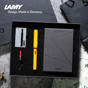 德国正品凌美LAMY钢笔狩猎者限量版成人送礼学生练字笔记本礼盒装