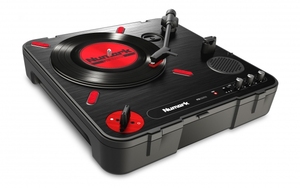 露玛 Numark PT01 Scratch便携式搓碟黑胶小唱机DJ磨盘打碟机现货