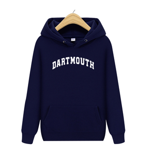 Dartmouth College达特茅斯学院卫衣套头连帽冬季加绒加厚外套