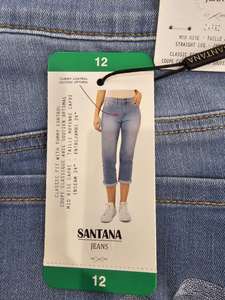加拿大代购 SANTANA8分女士牛仔裤