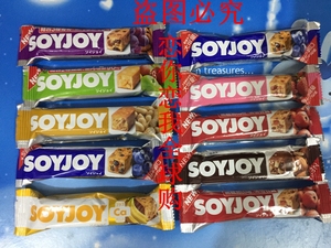 SOYJOY水果大豆营养棒饱腹感代餐零食低GI低卡27g/条10条包邮