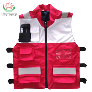 中国红十字会志愿者马甲背心应急救援队队员装备急救马甲定制