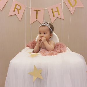 帆家韩国儿童发饰宝宝发带皇冠可爱头箍婴幼儿生日百日宴饰品可爱