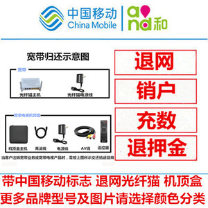 二手中国移动退网光猫退网机顶盒销户充数退网光纤猫移动机顶盒