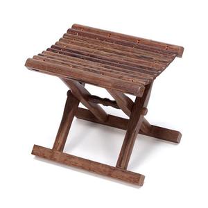 盾慧木便携折叠马扎 实木时尚换穿鞋凳子钓鱼凳小板凳矮凳加餐凳