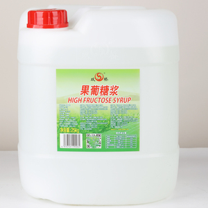 双桥果糖F55/F60果葡25kg柠檬茶水果茶饮料奶茶店专用商家用桶装