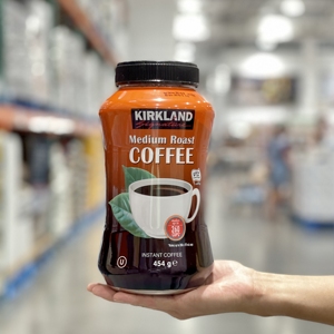 costco代购Kirkland科克兰速溶咖啡粉454g提神纯咖啡饮品免煮冲饮