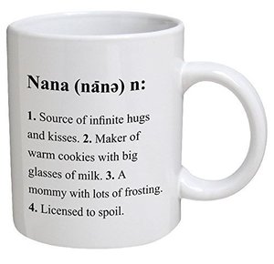 新款抖音ins网红Nana 妈妈陶瓷咖啡牛奶马克茶水杯礼物