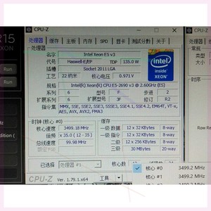 E5 2690 v3 正显 成色新高频秒2678v3