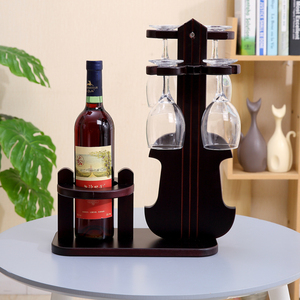红酒架摆件现代简约红酒杯架倒挂酒瓶架欧式创意家用客厅酒架摆件